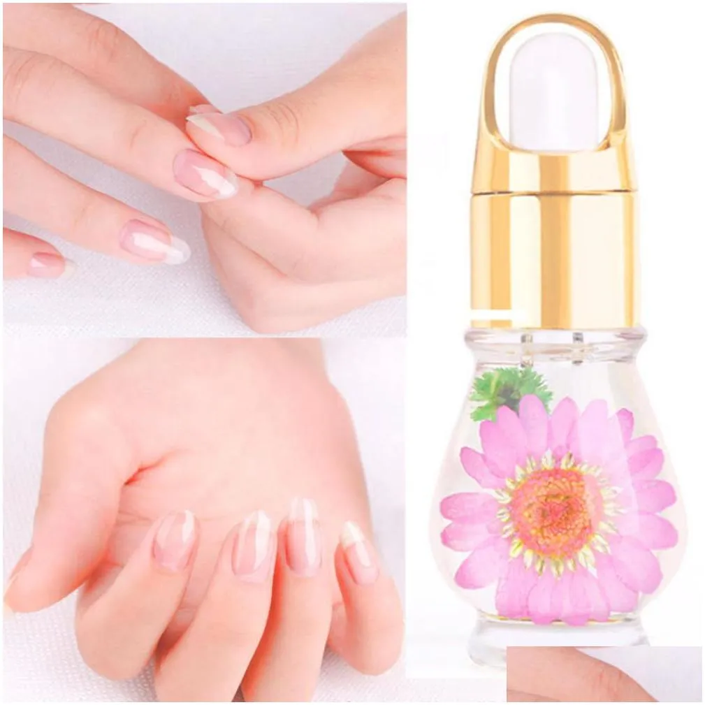  15ml professional nail nutritional cuticle oil dry flower  flavor manicure tool nail treatments