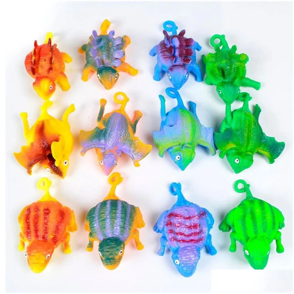 Novelty Games Dinosaur Squishy Toys Anti Games Inflatable Animal Toy Squeeze Soft Ball Balloon Cute Funny Kids Gifts Halloween 1209 Dr Dhfwk