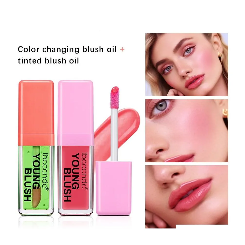 Other Health Beauty Items Ibcccndc Young Liquid B Gloss Color Changing Ber Oil Tinted Long-Lasting Natural Easy To Wear Waterproof Dhmee