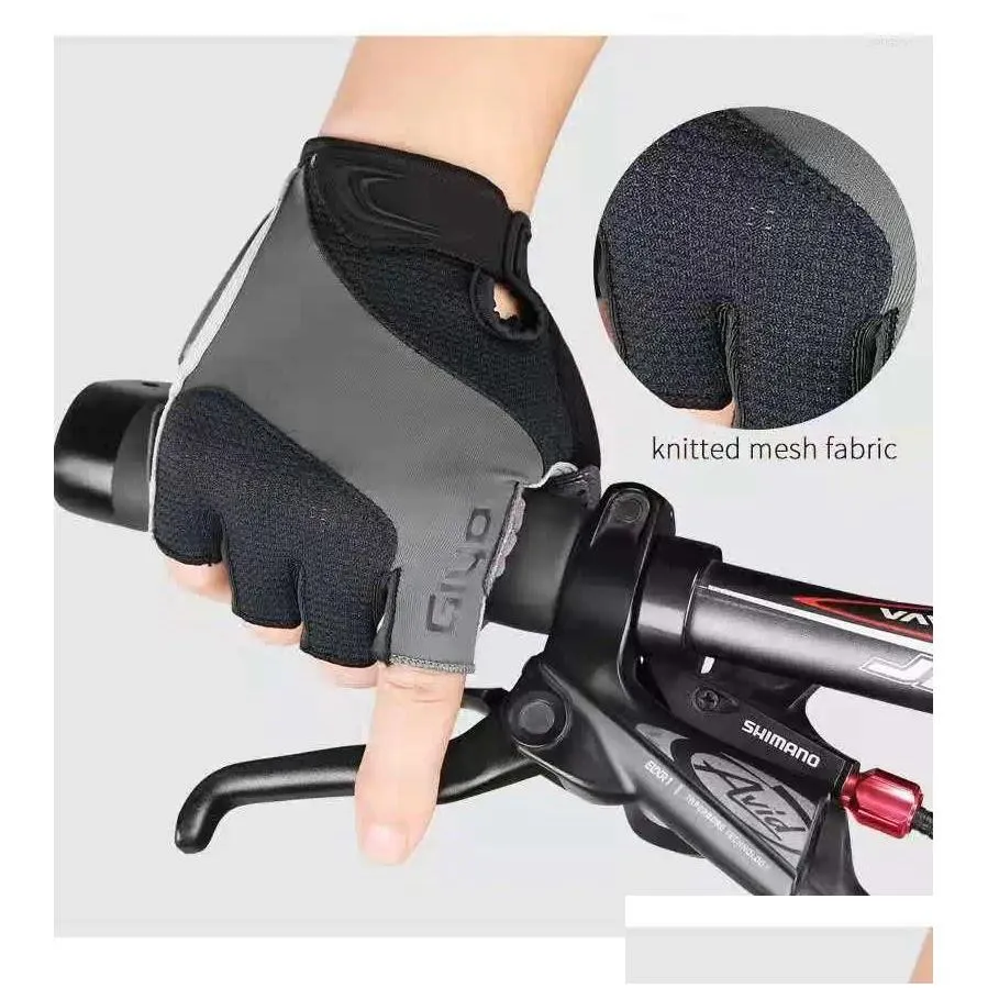 cycling gloves giyo glove sport breathable lycra fabric unisex road riding mtb racing mittens cycle bike half finger