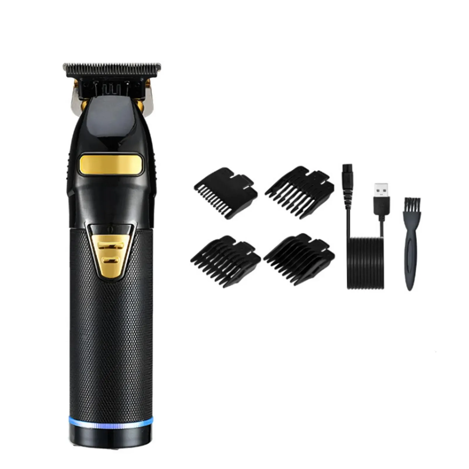 Hair Trimmer Clippers With Guide Combs Men Cordless Cutting Kit Electric Haircut Beard Barber Styling Tool Drop Delivery Dh75S