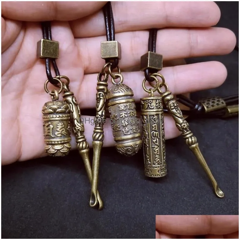 pendant necklaces 3 styles mini brass spoon jar accessories pendants locket necklace urn save love jewlery bottle5179981