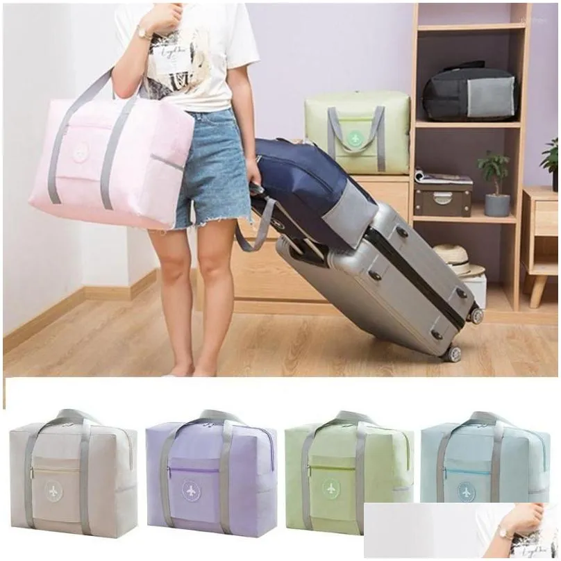 storage bags portable flight under seat travel shoulder bag carry on hand luggage handbag