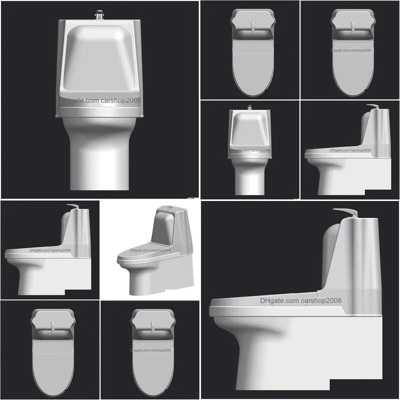 other building materials 2.7 liter water-saving toilet is full of energy and not blocked