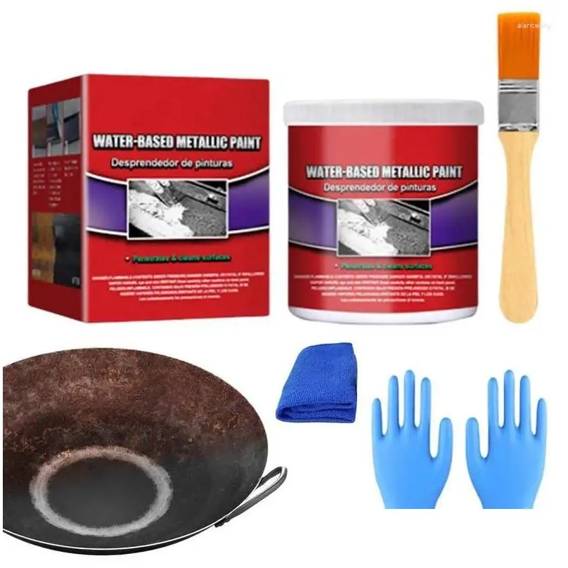 Car Cleaning Tools Car Wash Solutions Water Based Metalic Paint Rust For Metal Mti-Purpose Anti-Rust Protection Coating Accessories Dr Dhamg