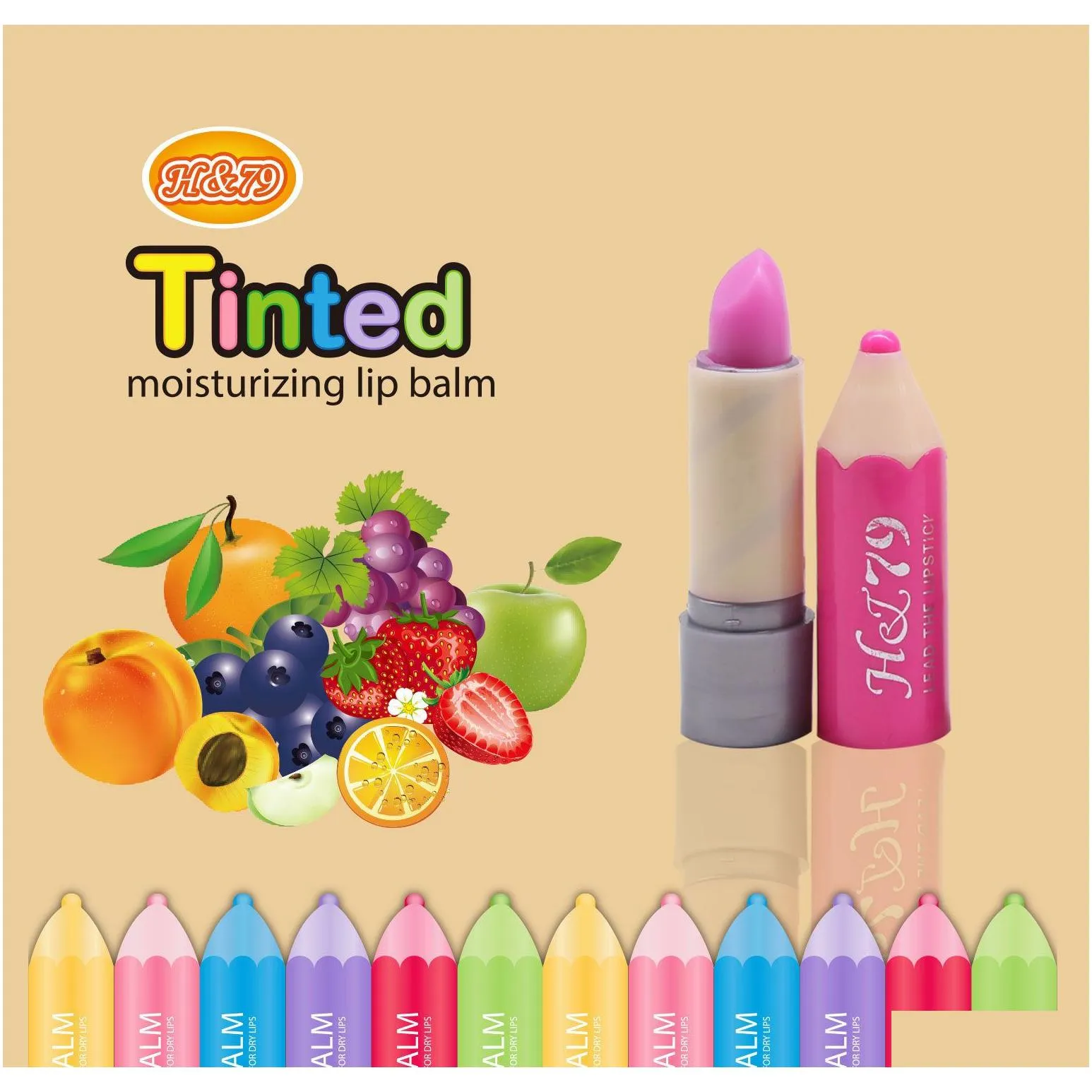 Lip Balm Natural Fruity Moisturizing Lip Balm Dream Crayons Adorable Chapstick Colorless And Magic Nutritious Makeup For Dry Lips Drop Dhx7P