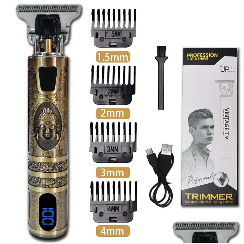 Hair Trimmer Mens Electric Hair Trimmer Hine Shaving Barber Cutter For Men Cutting Mower Clippers Shaver 3 220721 Drop Delivery Hair P Dhowu
