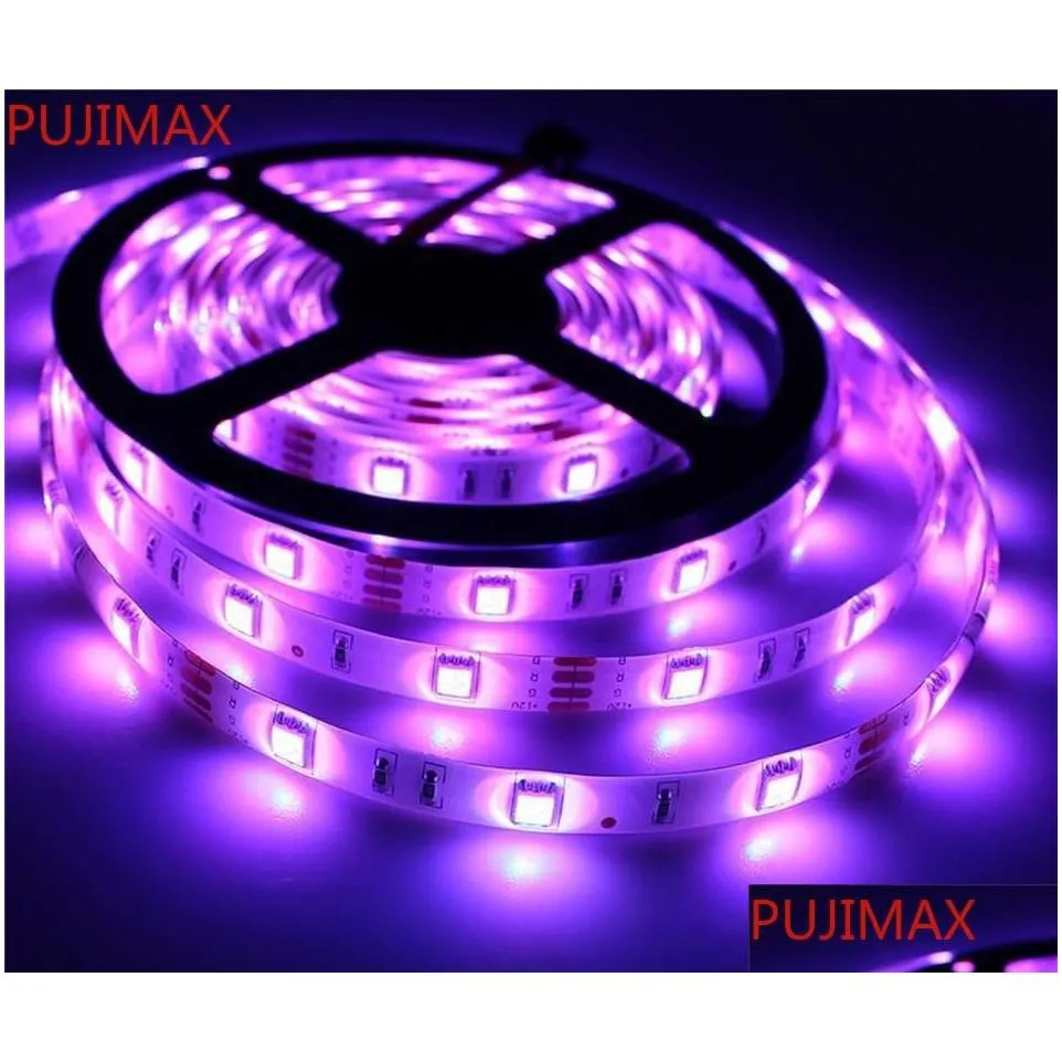 rgb led strip 5050 waterproof 5m 150leds smd 44key ir remote mini controller 12v 2a power adapter fita led light strip for chr9609513