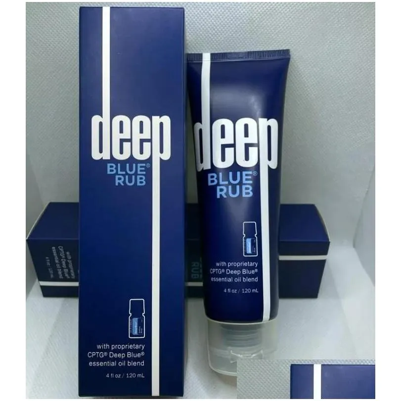 Other Health & Beauty Items Eep Blue Rub Topical Cream With  Oils 120Ml Body Skin Care Moisturizing Drop Delivery Health Beau Dhvtm