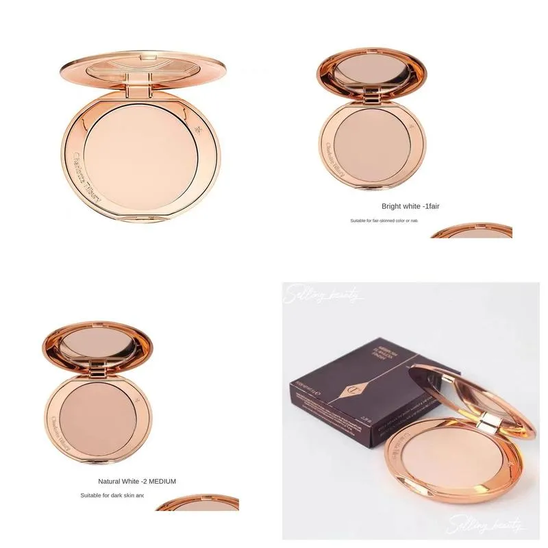 Other Health Beauty Items Ct Flawless Setting Powder Foundation For Perfecting Micro Makeup 8G Soft Focus Oil Control Light Skin No Dhgcg