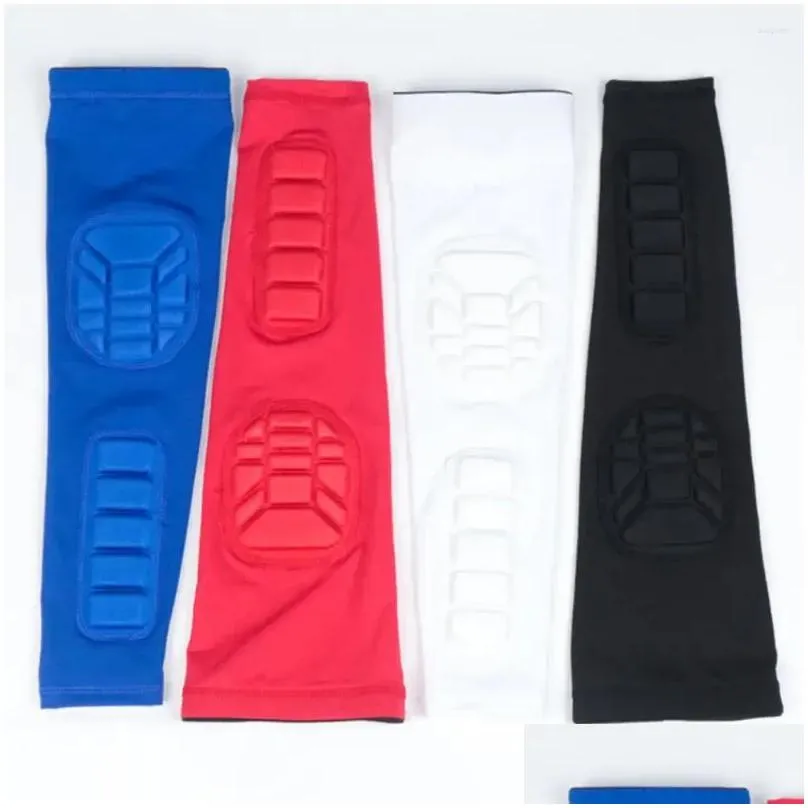 wrist support protective gear breathable compression arm sleeves for sports padded elbow forearm