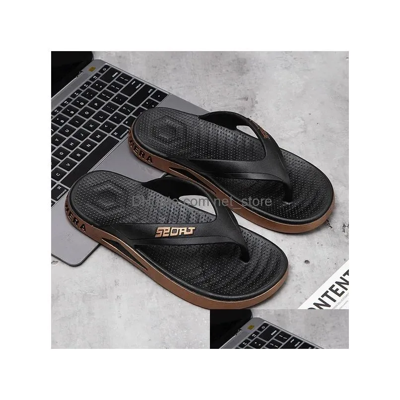 slippers simple flipflops for men wear antiskid outdoor casual flip flops beach fashion sandals wholesale mens sneakers 230812