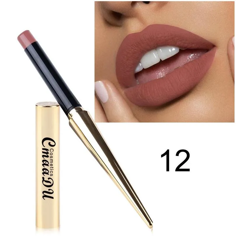 Lipstick Honey Gold Matte Mouth Red Lip Drop Delivery Dhtdp