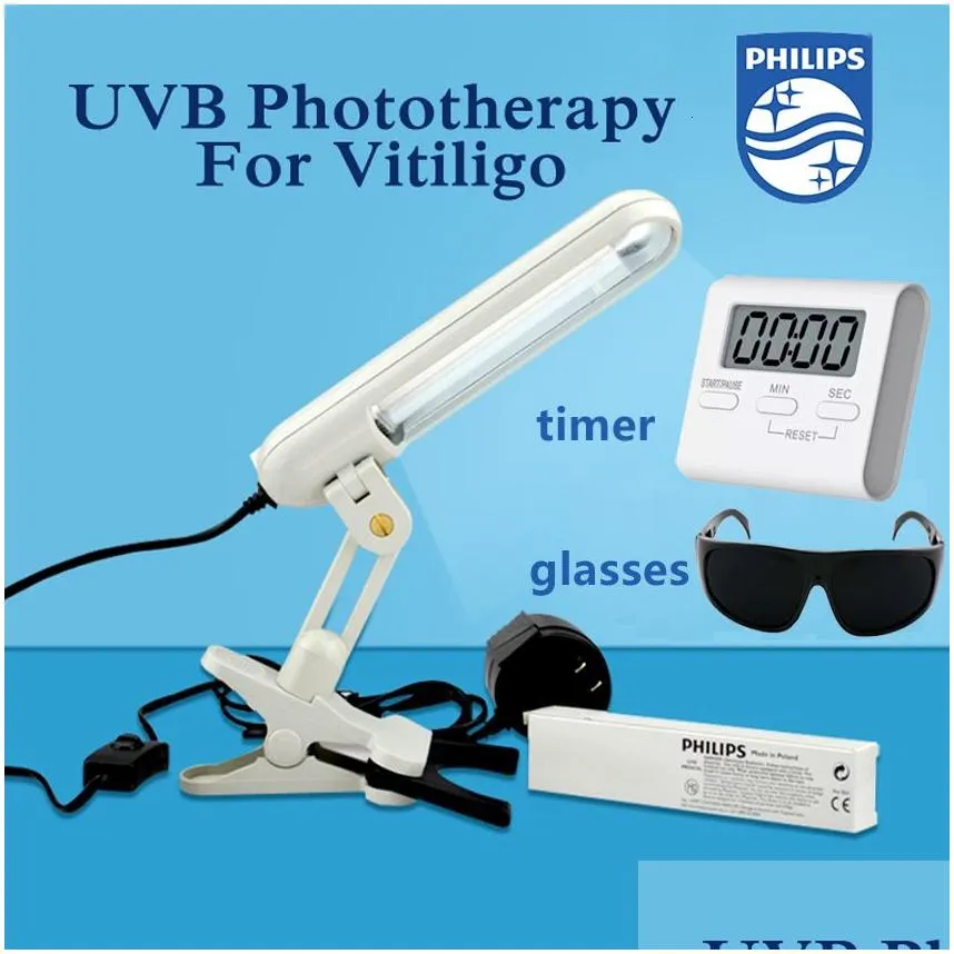 Face Care Devices Uvb Potherapy N 311Nm Uv Lamp Light Therapy Psoriasis For Vitiligo 230729 Drop Delivery Dh6Ni