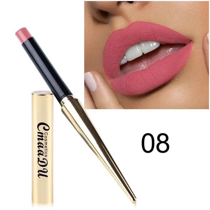 Lipstick Honey Gold Matte Mouth Red Lip Drop Delivery Dhtdp