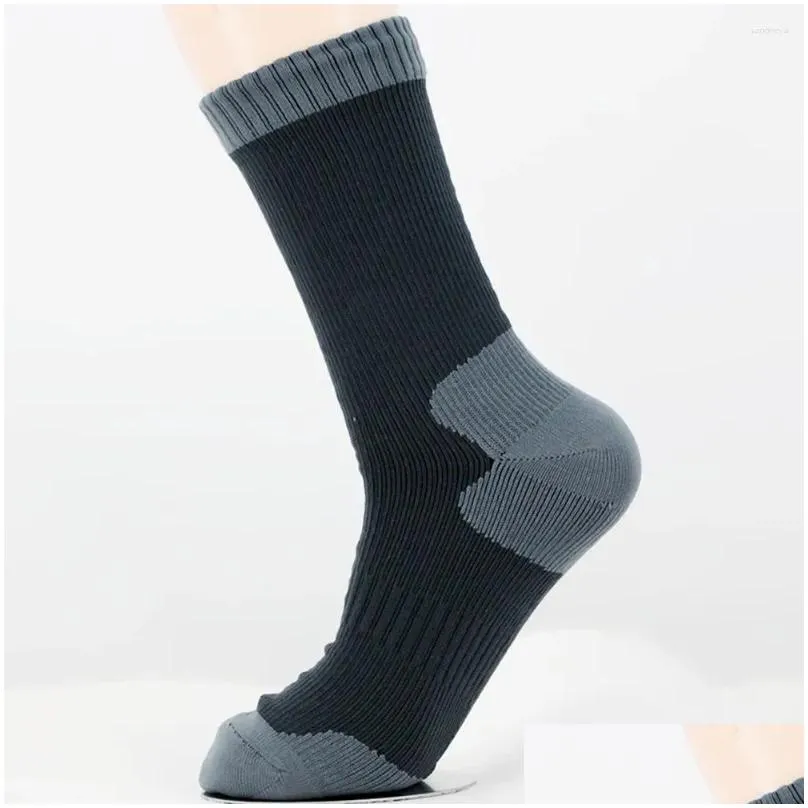 sports socks practical snow warm waterproof multipurpose outdoor for hiking wading camping fishing