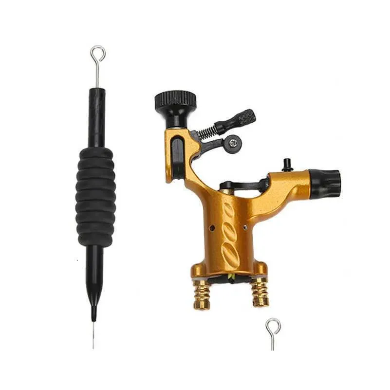 Tattoo Machine Tattoo Hine Rotary Shader Liner 6 Colors Motor Gun Kit Professional Electric Makeup Pen For Ing 221122 Drop Delivery He Dhofr