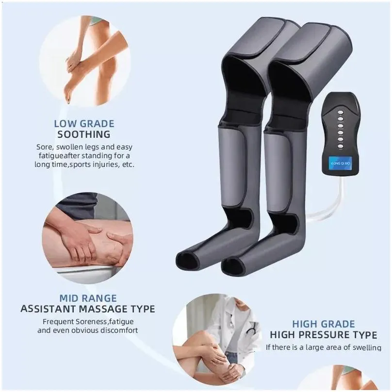 Leg Massagers Leg Masrs And Foot Masr With Bag Circation Sequential Air Compression Mas To Promote Blood Device Drop Delivery Health B Dhqwd