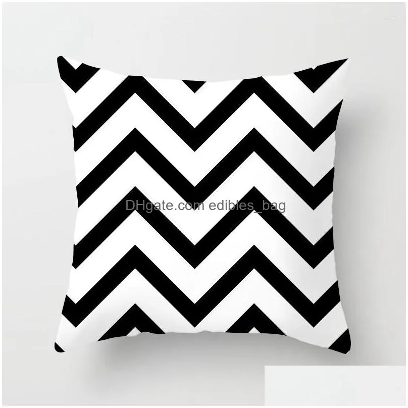 pillow pillowcase modern minimalist supplies sofa household geometric abstract