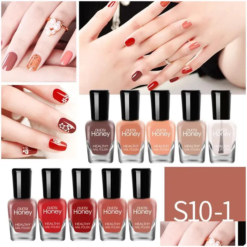 Nail Gel 5Ml10 Vegan Water Permeable Halal Polish Set For Muslim 230704 Drop Delivery Dhuhf