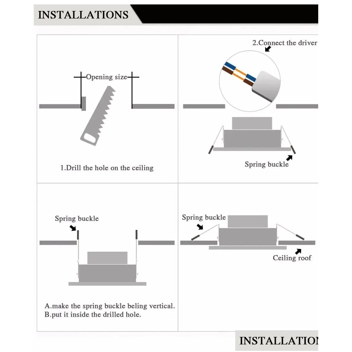 Other Indoor Lighting Dimmable 4W 6W 9W 12W 15W 18W 21W Led Ceiling Lights Recessed Downlights High Brightness Down Ac 110-240V Drop D Dhbug