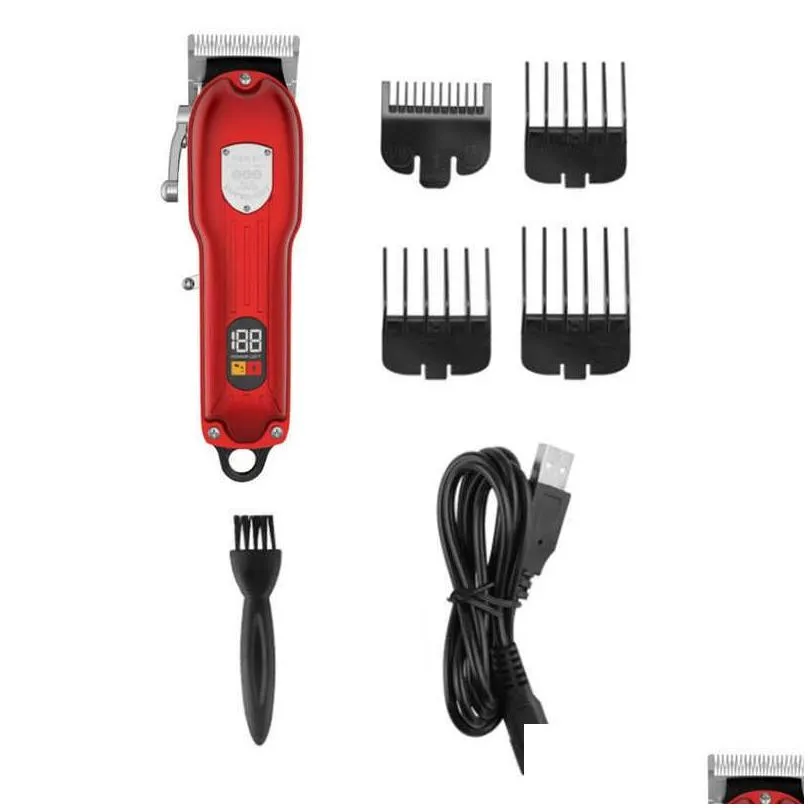 Hair Trimmer Weasti Original Kemei Professional For Men Electric Clipper Beard Grooming Edge Cut Hine Drop Delivery Dhvul