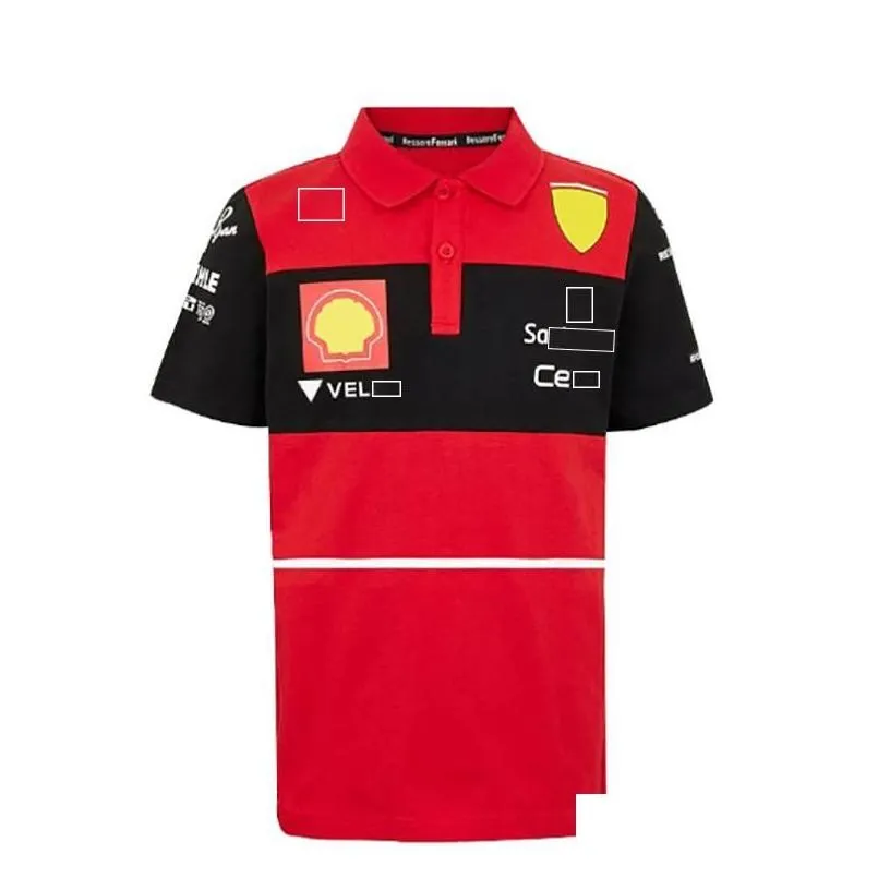 classic ferrari f1 t-shirt apparel forma 1 fans extreme sports breathable clothing top oversized short sleeve custom drop delivery