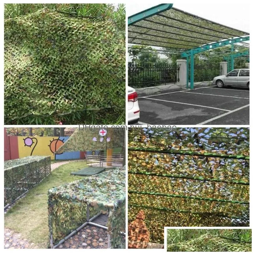 3x5m woodland camo netting camouflage net privacy protection camouflage mesh for outdoor camping forest landscape2543844