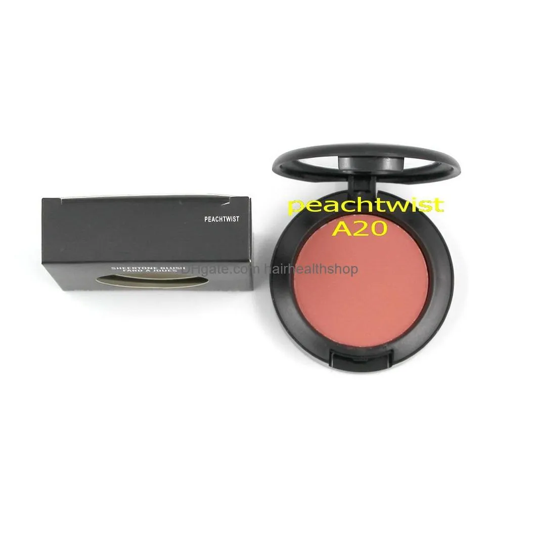 Blush Makeup B Sheertone Bes Powder Rouge A Levre 6G Long-Lasting Natural Easy To Wear 12 Colors Face Make Up Fard Drop Delivery Healt Dhau0