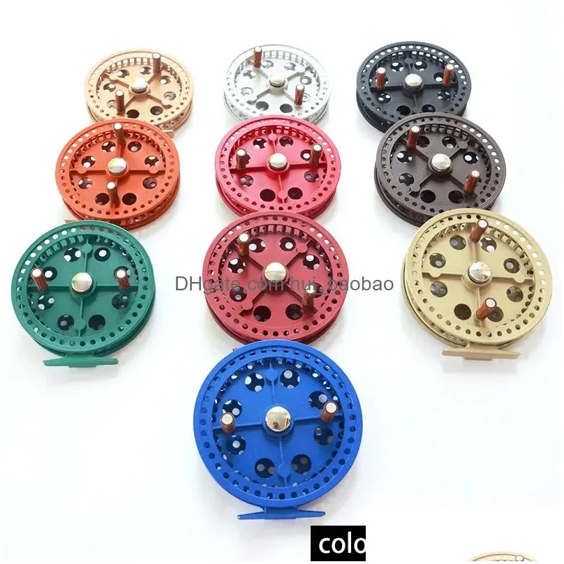 reels all metal fly fishing reel left and right handed centerpin float reel 100mm 130mm reel diameter ice fishing freshwater fishing