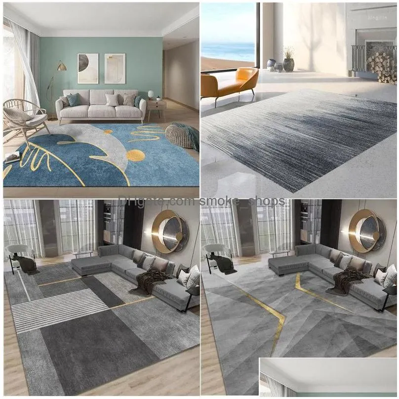 carpets modern nordic style carpet light luxury living room bedroom bedside floor mat home large area rug cloakroom lounge mats