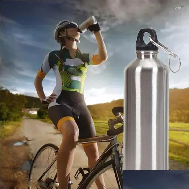 water bottle 2023 outdoor high quality 750ml stainless steel wide mouth drinking sports travel kettle ew