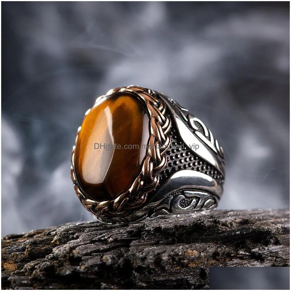 Handmade Vintage Zircon Wedding Ring 9 Styles Trendy Inlaid Black Turkish Punk Metal Carving Pattern Perfect For Parties Jewelry Collectors From Mohammed vip 15.13 DHgate.Com