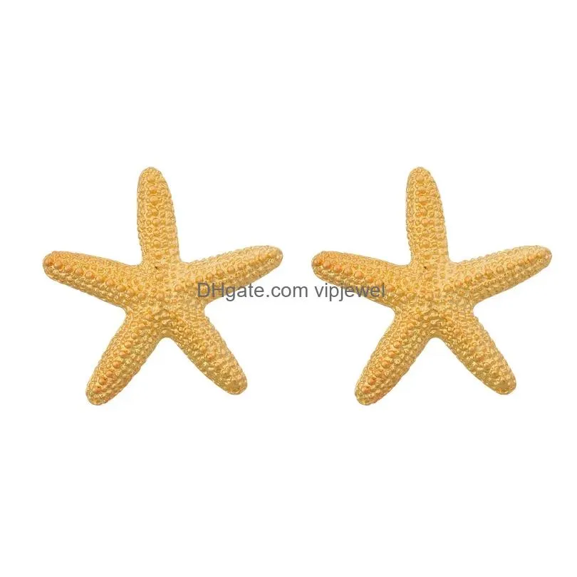 dangle earrings metal summer starfish animal for womens simple creative banquet jewelry accessories