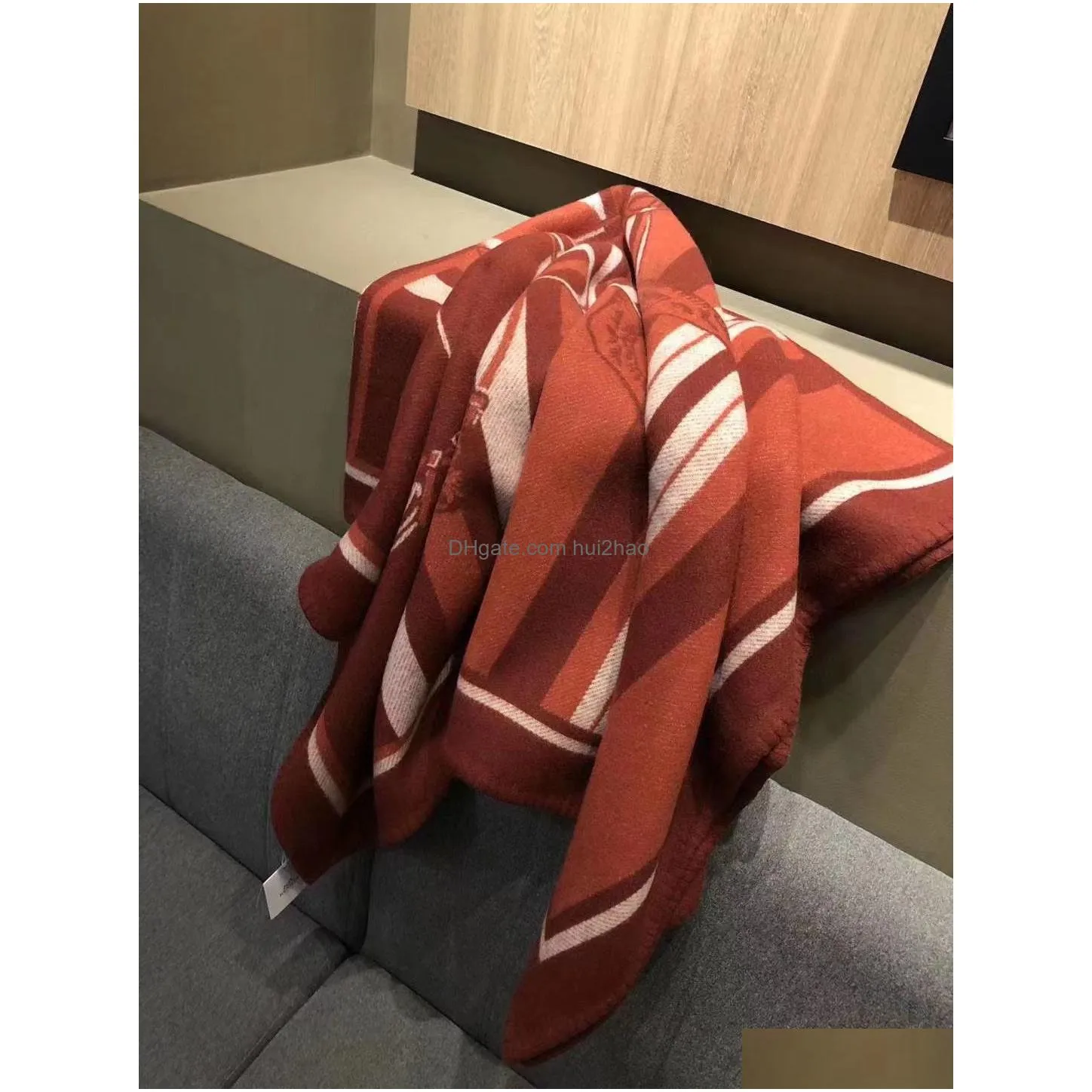 h blanket horse wool blankets good quailty top selling big size 3 colors thick home sofa 3 colors
