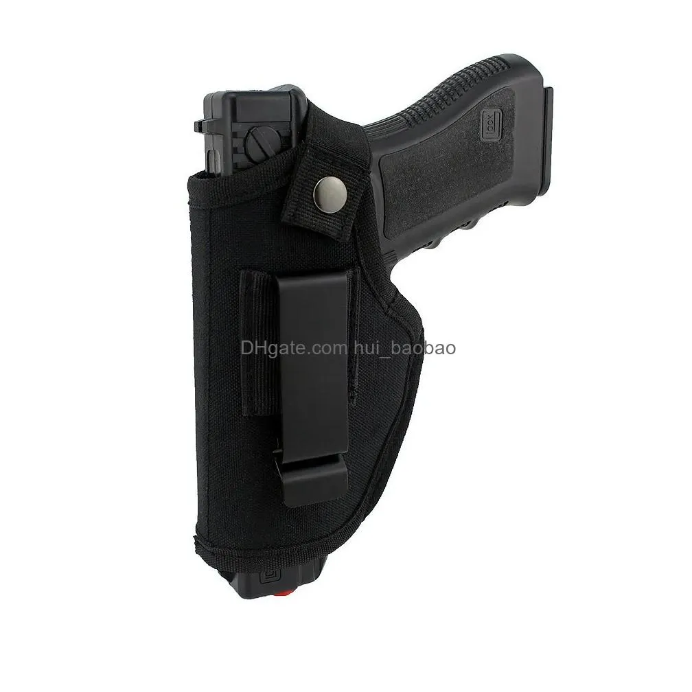  concealed carry holster carry inside or outside the waistband for right and left hand draw fits subcompact to large