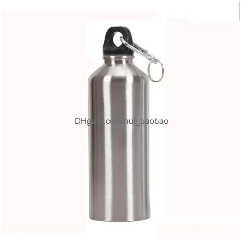 water bottle 2023 outdoor high quality 750ml stainless steel wide mouth drinking sports travel kettle ew