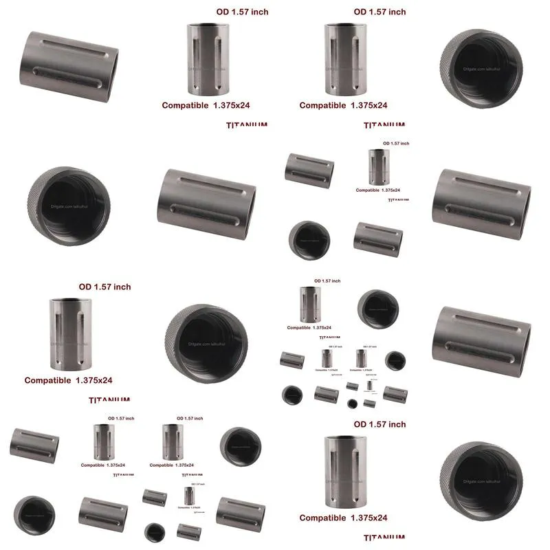 Titanium Thread Adapters Titanium Screw Tightener Thread Adapter For Mobiles, Motorcycles, And ...