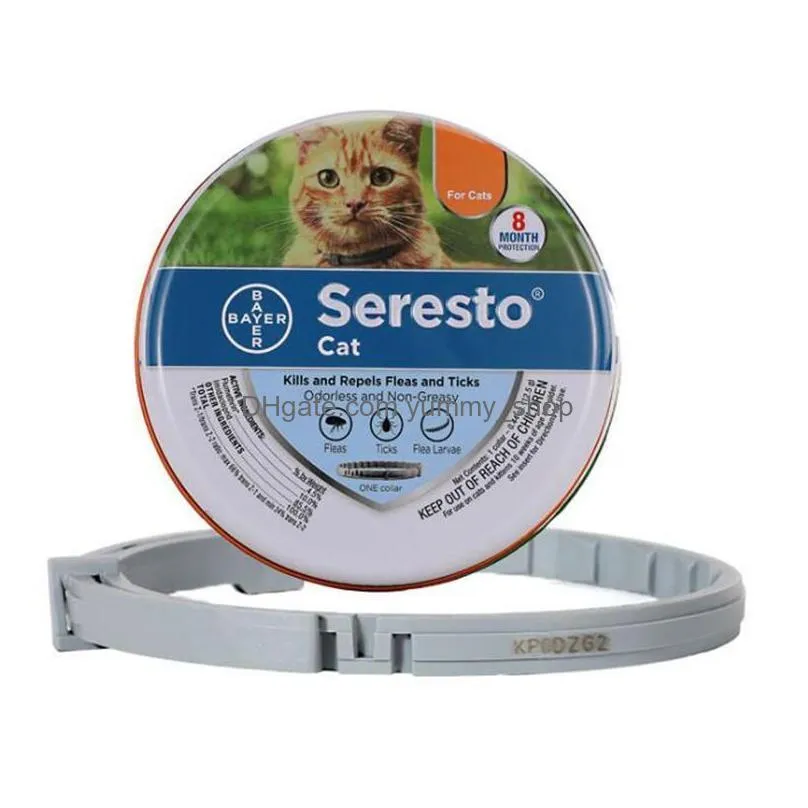 Animal Services Health Seresto Collar For Dogs And Cats Removes Flea Tick, Chigoe, Egg Of Mantis ...
