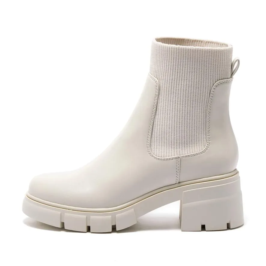 Chunky block heel chelsea boots sales