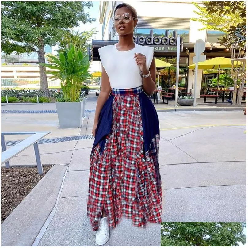 Tartan skirt high street hotsell