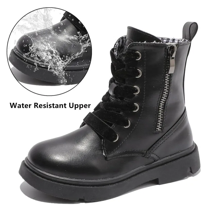 Kids combat boots on sale