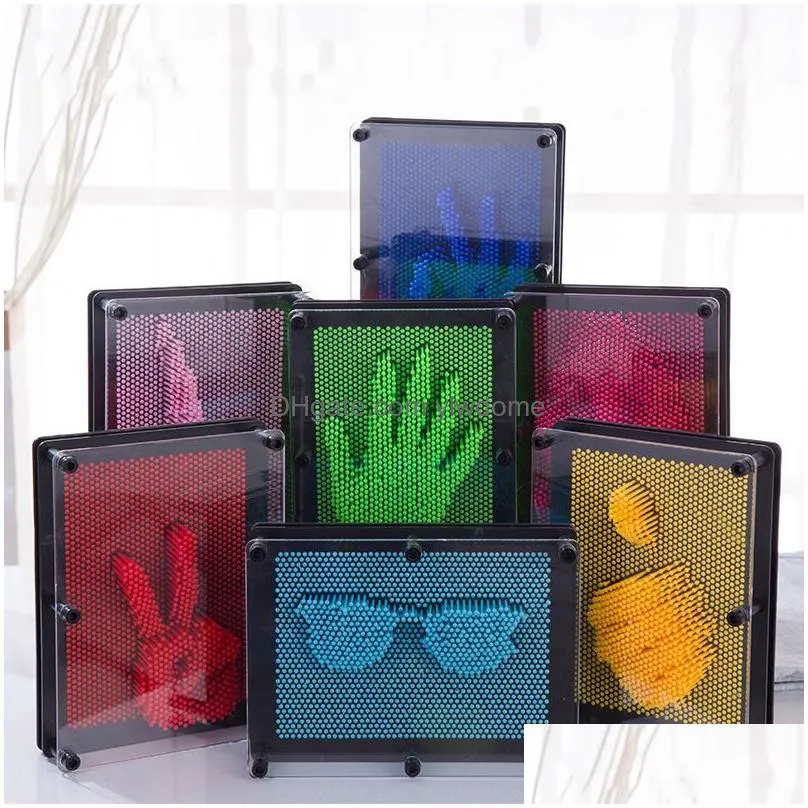 3D Clone Fingerprint Needle Woman Painting Fun Finger Craft For Kids ...