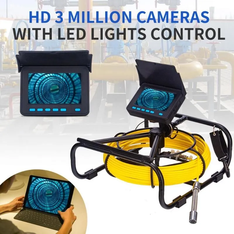 Sercomm Rc8025 Camera Industrial Endoscope Sercomm Camera With DVR, 16GB Ft Card Drain, And ...