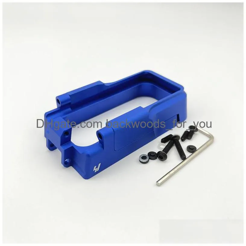 mag well cnc aluminum made magwel for hk416 ttm m4 ar-15 hunting accessories