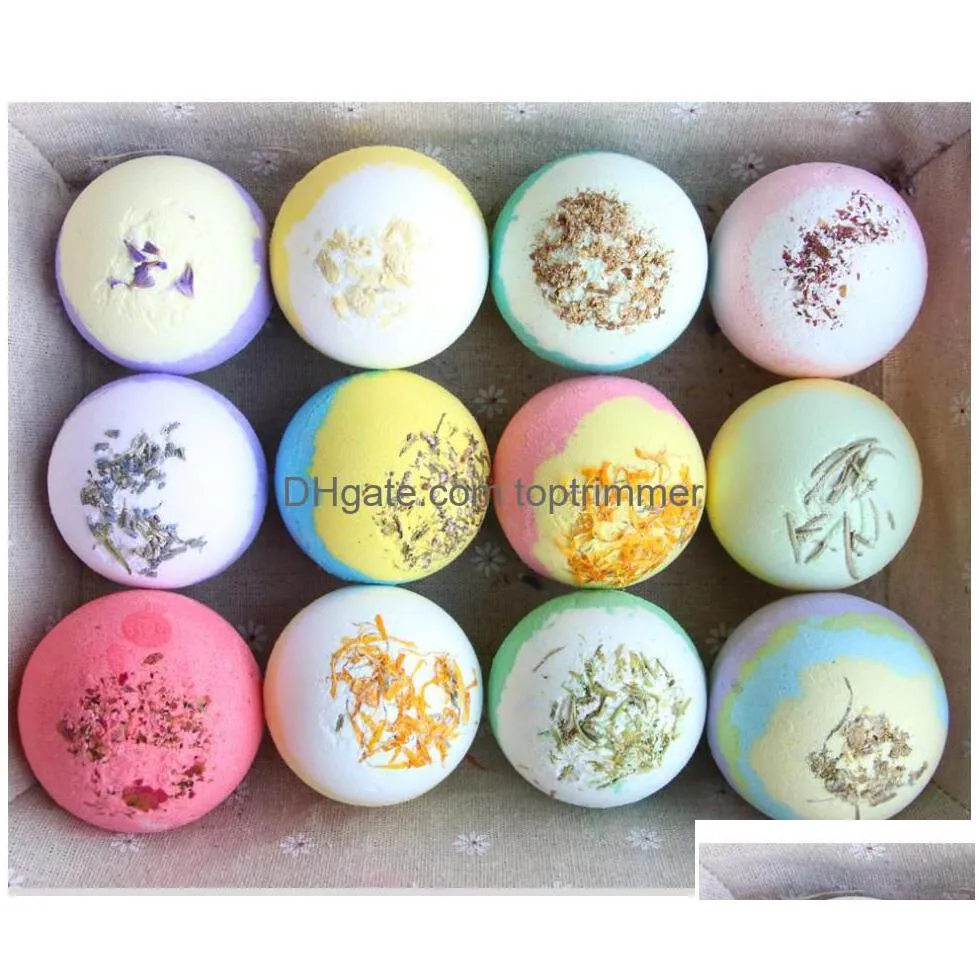 body health beautyflower 100g salts ball organic bath bombs bubble essential oil handmade spa relief exfoliating mint lavender rose