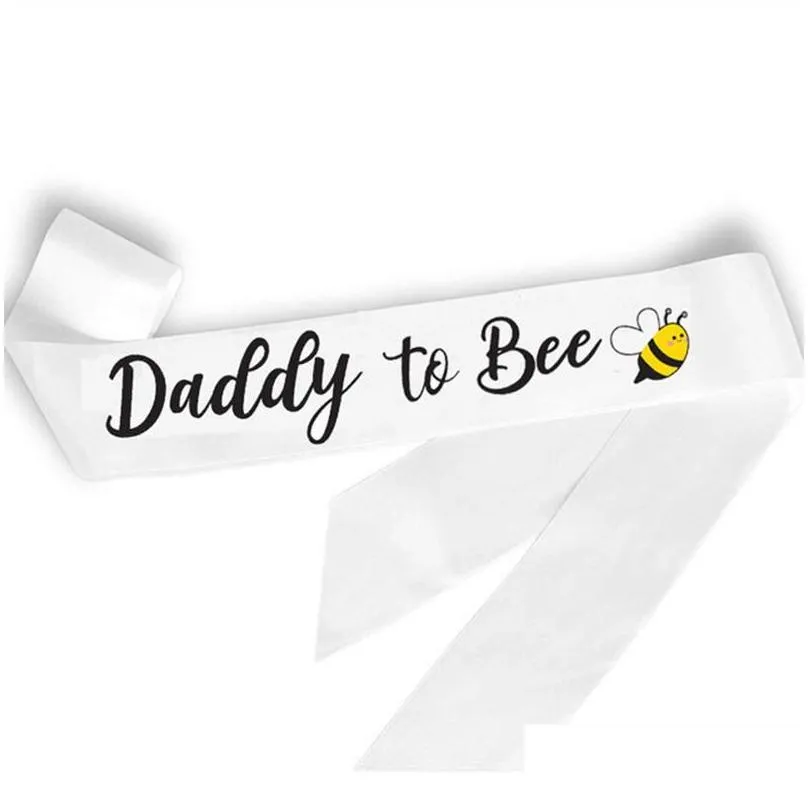 Party Decoration Daddy Mommy To Be Bee Themed Pregnancy Announcement Gender Reveal Boy Or Girl Baby Shower Gift Box Po Props