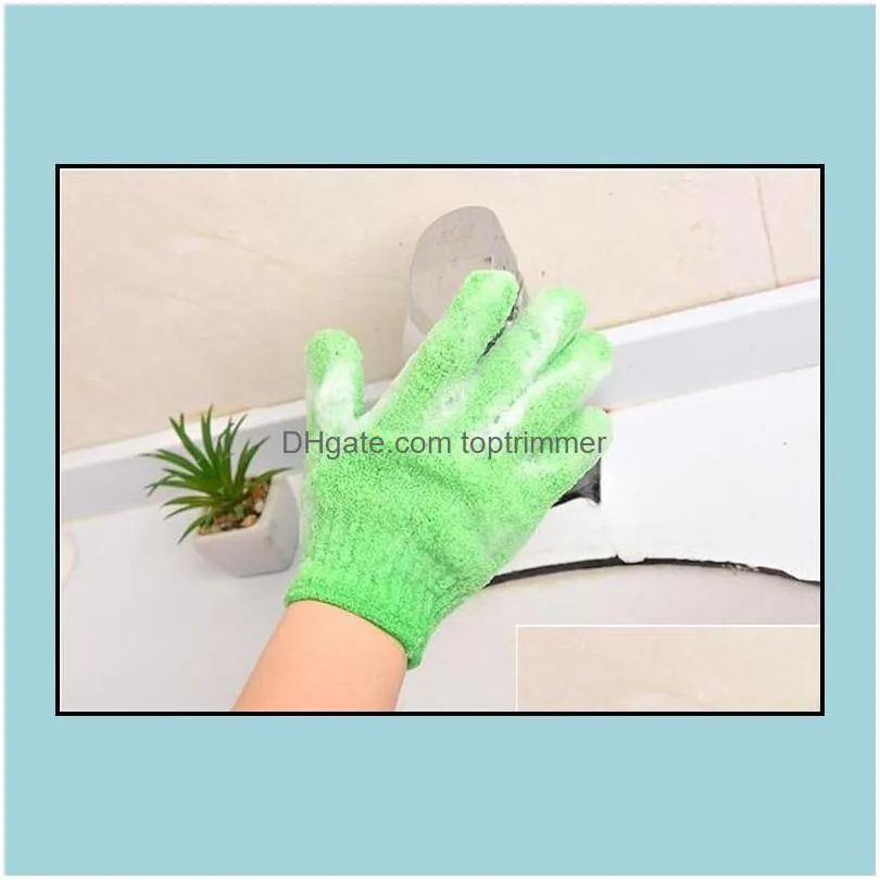 body scrubs bath health beauty skin shower wash cloth scrubber back scrub exfoliating mas sponge gloves moisturizing spa 50pcs drop