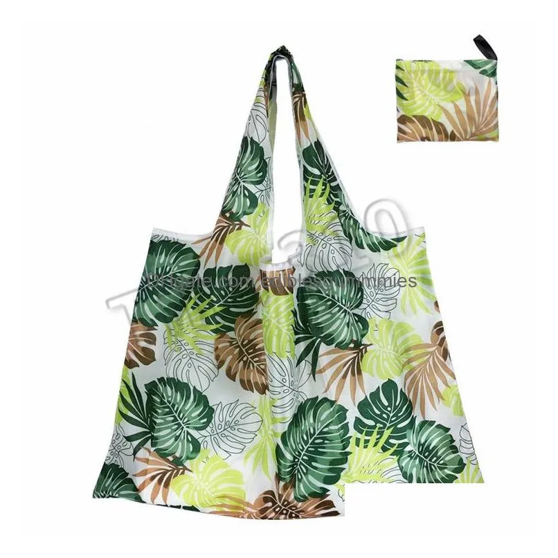  reusable portable shopping bag calico environmental protection folding bag advertising bag furniture supplies 30style 300pcs