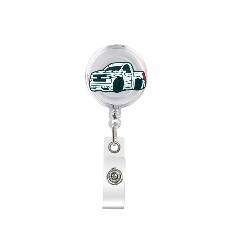 badge reels witch badge reels retractable funny magic badge holder alligator clip for nurse doctor